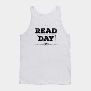 National Read Across America Day Black Tank Top